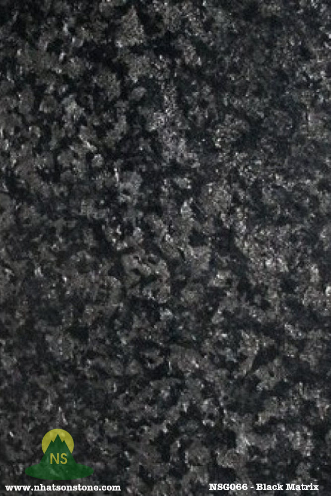 Đá Tự Nhiên Granite NSG066 - Black Matrix
