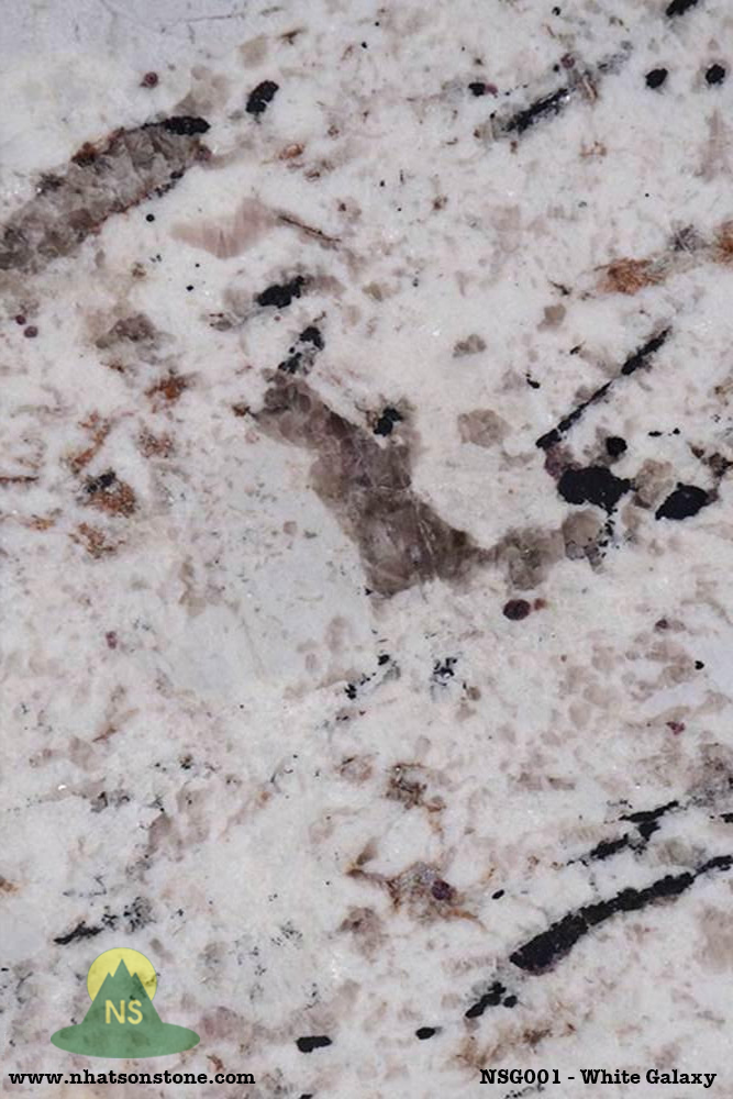 Đá Tự Nhiên Granite NSG001 - White Galaxy