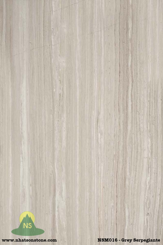 Đá Tự Nhiên Marble NSM016 - Grey Serpegia