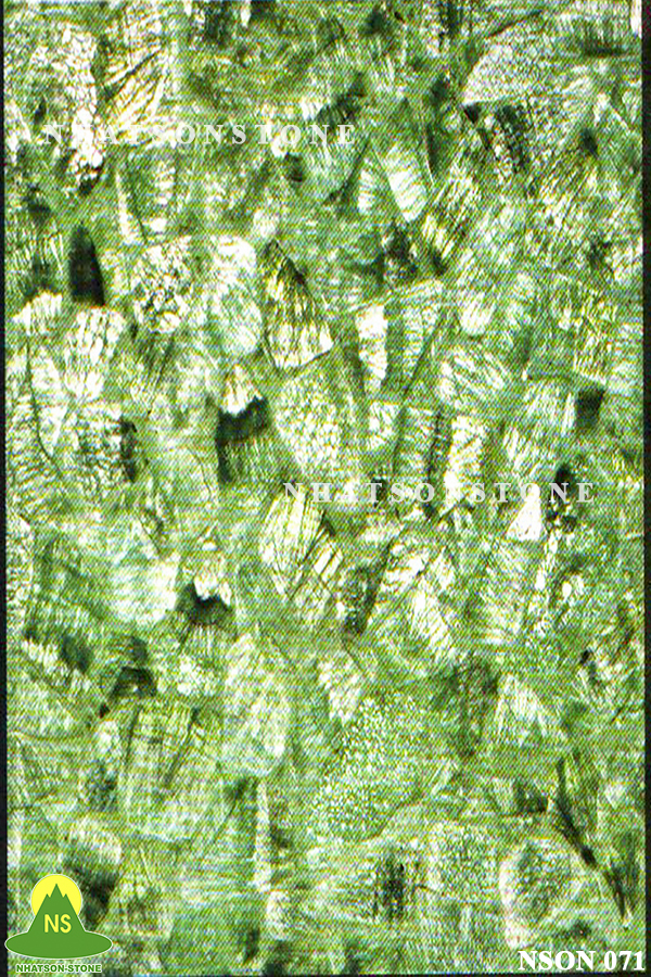 Đá Xuyên Sáng Onyx NSON071 - Green Crystal