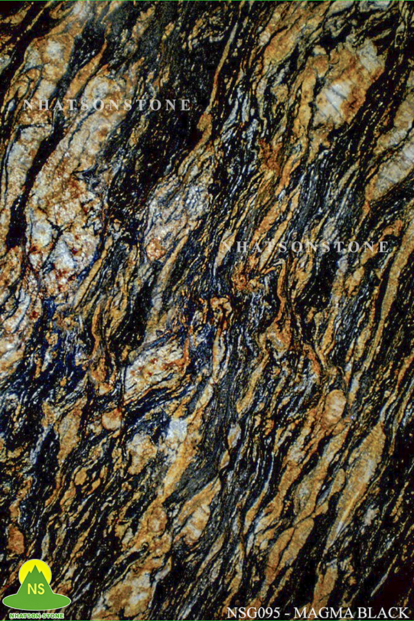 Đá Tự Nhiên Granite NSG095 - Magma Black