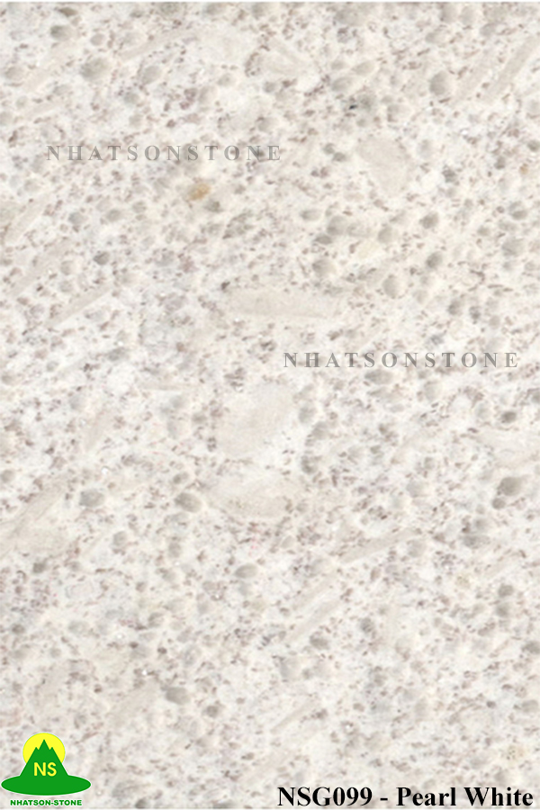 Đá Tự Nhiên Granite NSG033 - Pearl White