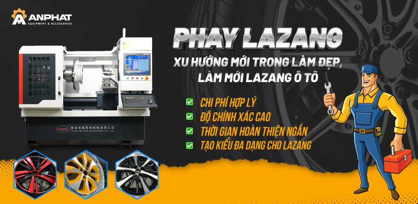 Dịch vụ làm đẹp Lazang - Xu hướng kinh doanh "thái ra tiền" cho các chủ cơ sở sửa chữa Lốp ô tô