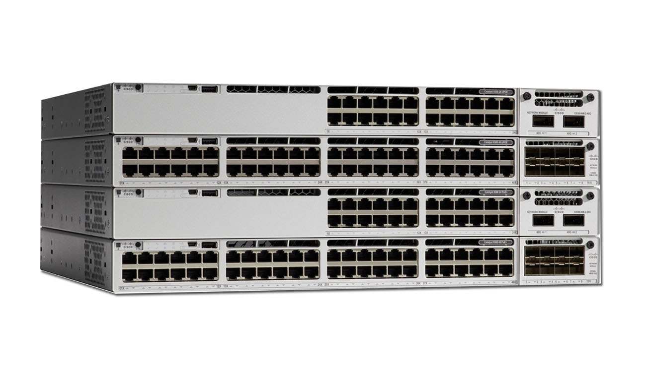 Cisco switch Catalyst C9300 series với khả năng xếp chồng cùng tính năng bảo mật cao
