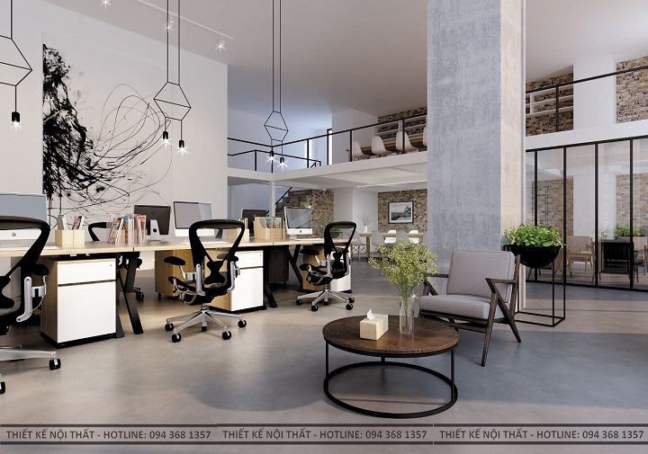 Thiết kế nội thất văn phòng mang đến không gian chuyên nghiệp