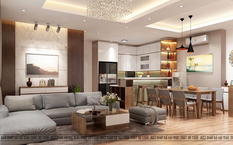 48+ Mẫu thiết kế nội thất chung cư đẹp và hiện đại tại Hà Nội