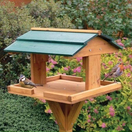 Nhà gỗ tổ chim sẻ trang trí sân vườn