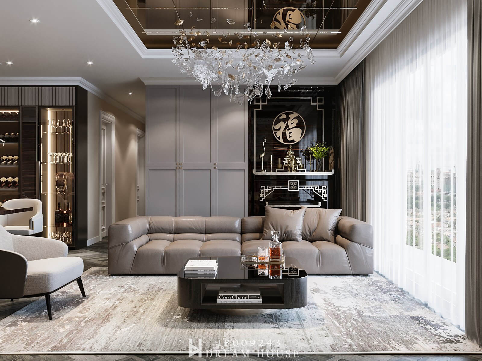 Thiết Kế Phong Cách Modern Luxury - Dự Án Seasons Avenue - 138m2 - Anh Được