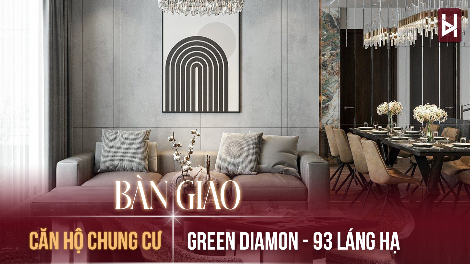 Bàn Giao Công Trình -chị Long-dự án Green Diamond 93 Láng Hạ