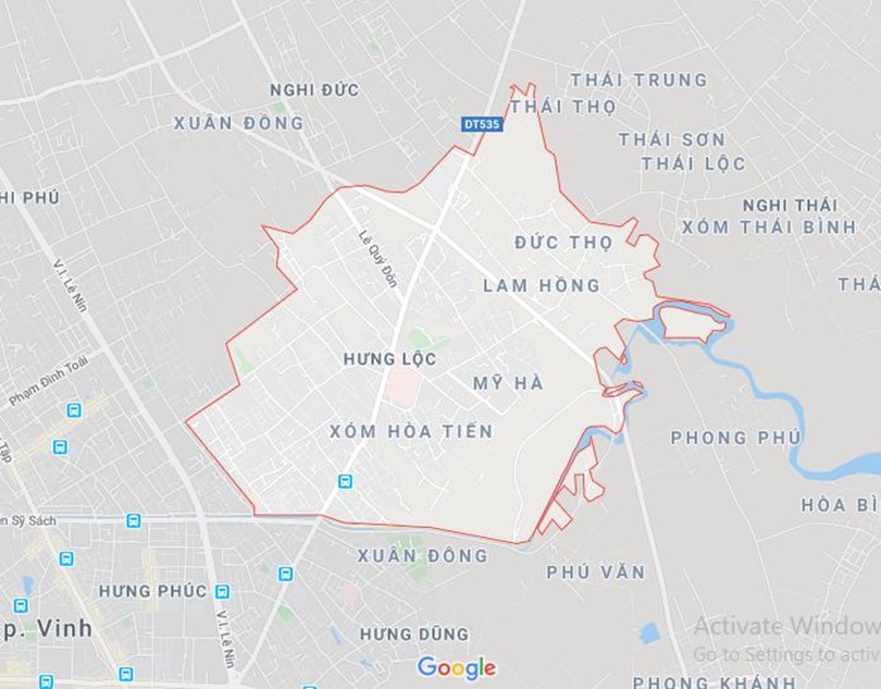 Hưng Lộc, TP Vinh, tỉnh Nghệ An