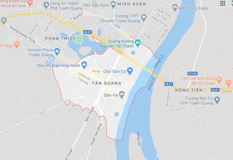 Tân Quang, TP Tuyên Quang, Tuyên Quang