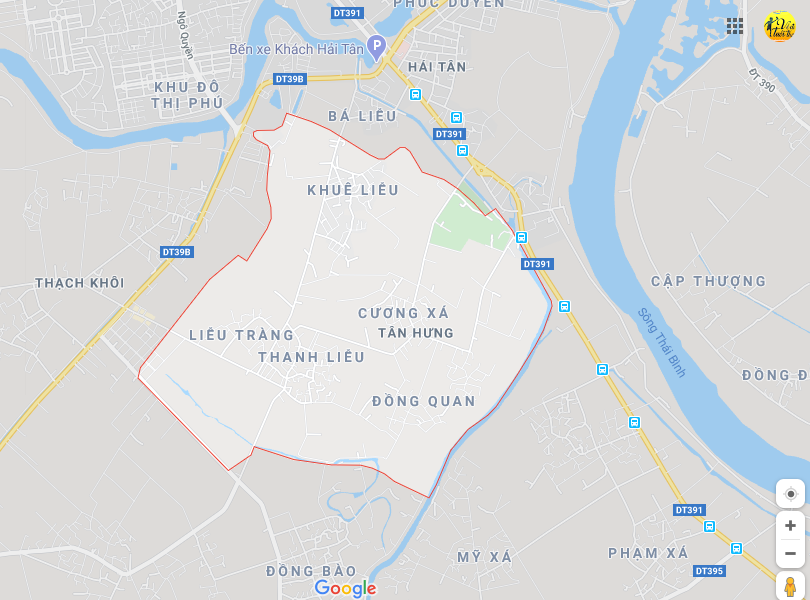 Hình ảnh vị trí địa lý tại Tân hưng, thành phố Hải dương, tỉnh Hải dương