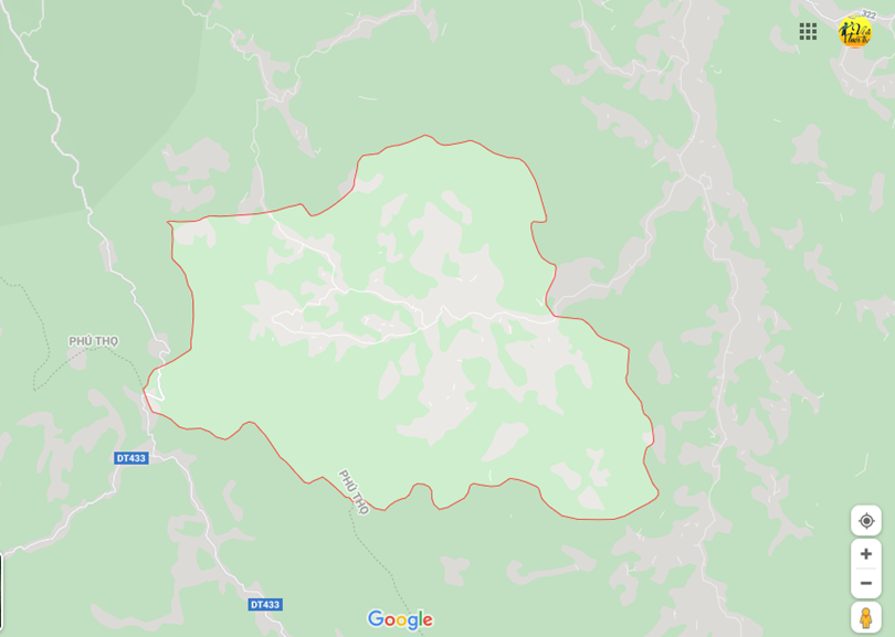 Hình ảnh vị trí địa lý tại Đông cửu, Thanh sơn, Phú thọ