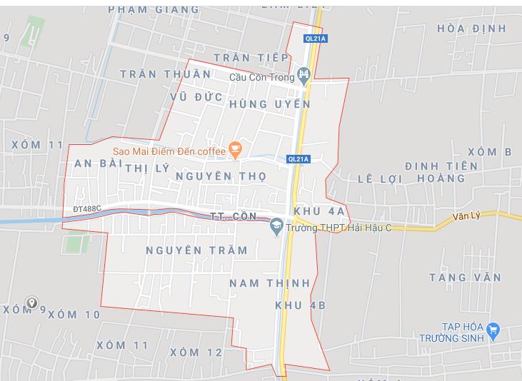 Cồn, Hải Hậu, Nam Định
