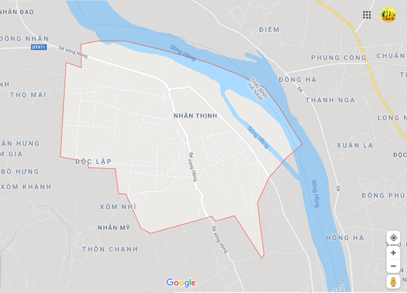 Hình ảnh vị trí địa lý tại Nhân thịnh, Lý nhân, Hà nam