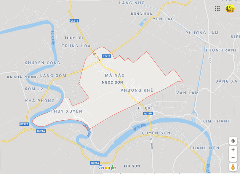 Hình ảnh vị trí địa lý tại Ngọc sơn, Kim bảng, Hà nam