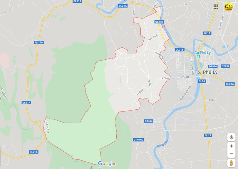 Hình ảnh vị trí địa lý tại Thanh sơn, Kim bảng, Hà nam