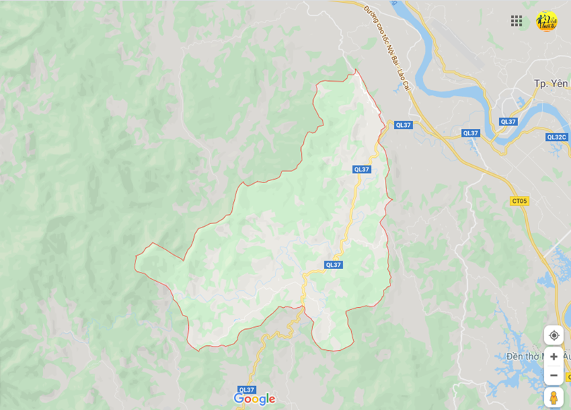 Hình ảnh vị trí địa lý tại Lương thịnh, Trấn yên, Yên bái 