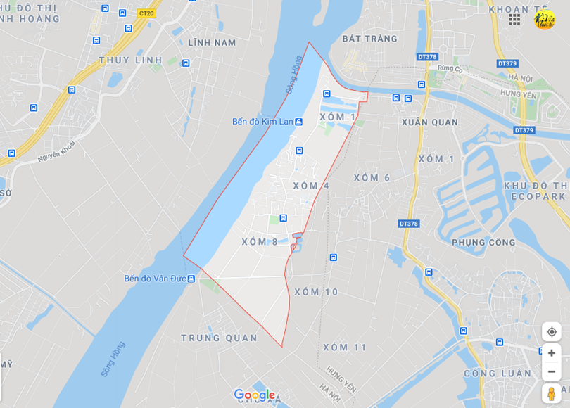 Hình ảnh vị trí địa lý tại Kim lan, Gia lâm, Hà nội