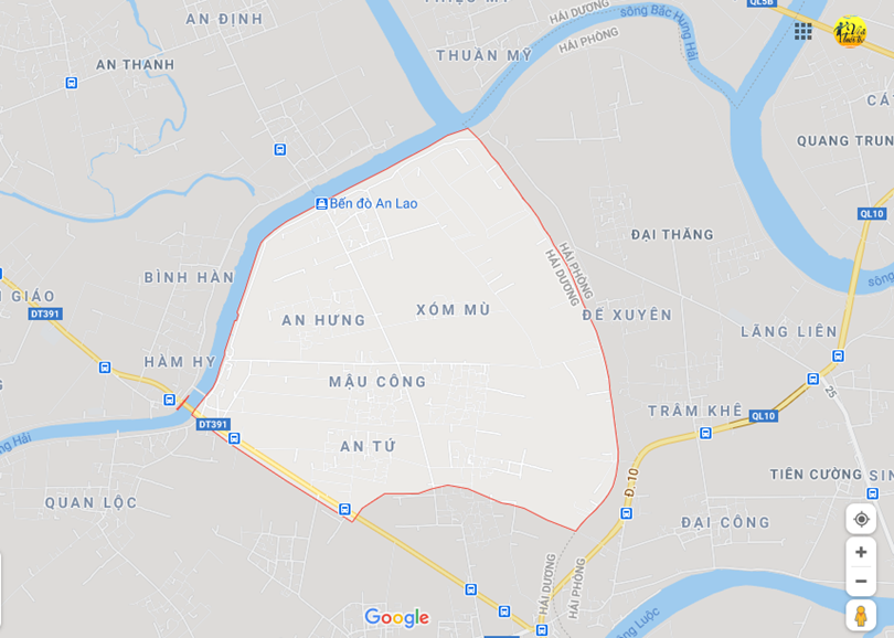 Hình ảnh vị trí địa lý tại Quang trung, Tứ kỳ, Hải dương