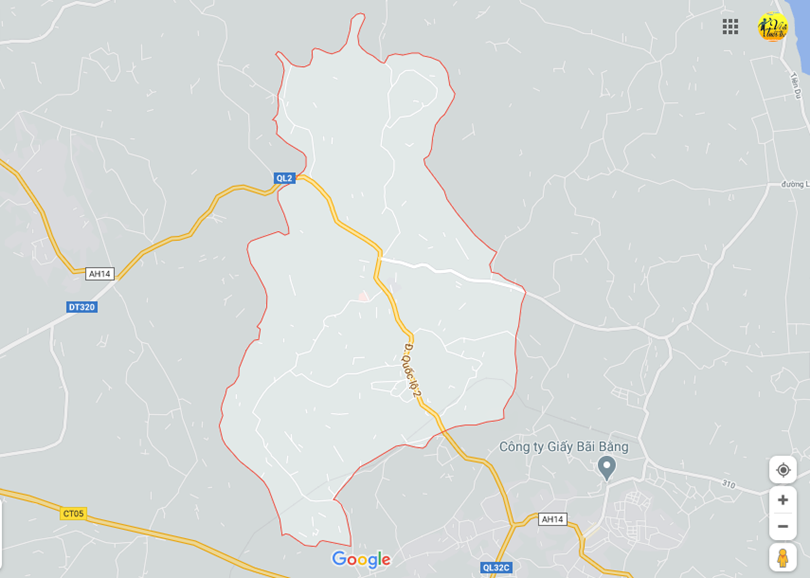 Hình ảnh vị trí địa lý tại Phú lộc, Phù ninh, Phú thọ