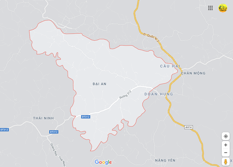 Hình ảnh vị trí địa lý tại Đại an, Thanh ba, Phú thọ 