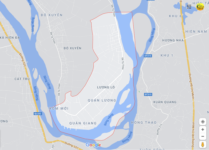 Hình ảnh vị trí địa lý tại Lương lỗ, Thanh ba, Phú thọ 