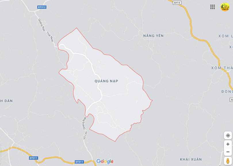 Hình ảnh vị trí địa lý tại Quảng nạp, Thanh ba, Phú thọ