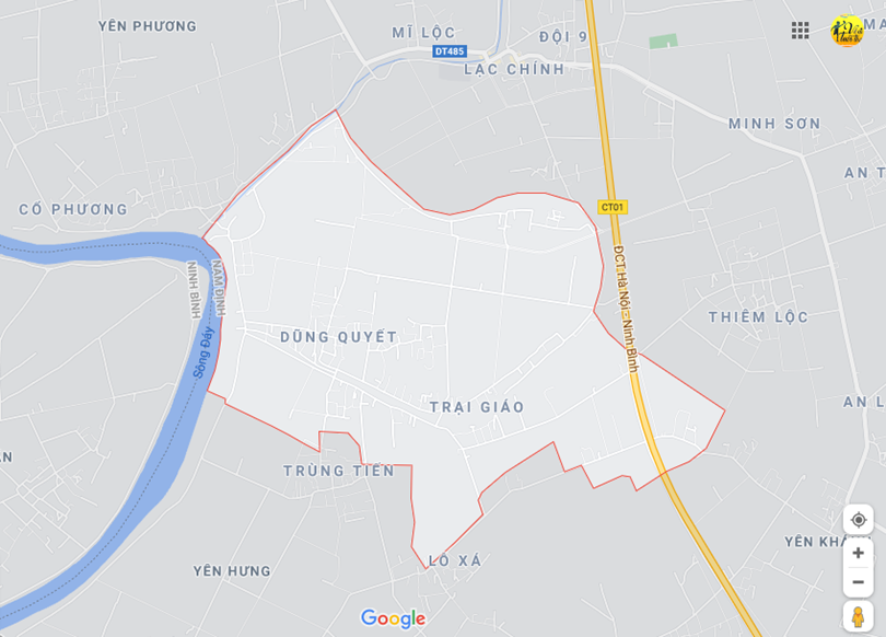 Hình ảnh vị trí địa lý tại Yên phú, Ý yên, Nam định