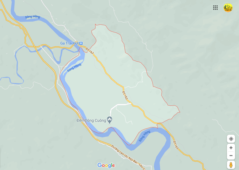 Hình ảnh vị trí địa lý tại Đông cuông, Văn yên, Yên bái