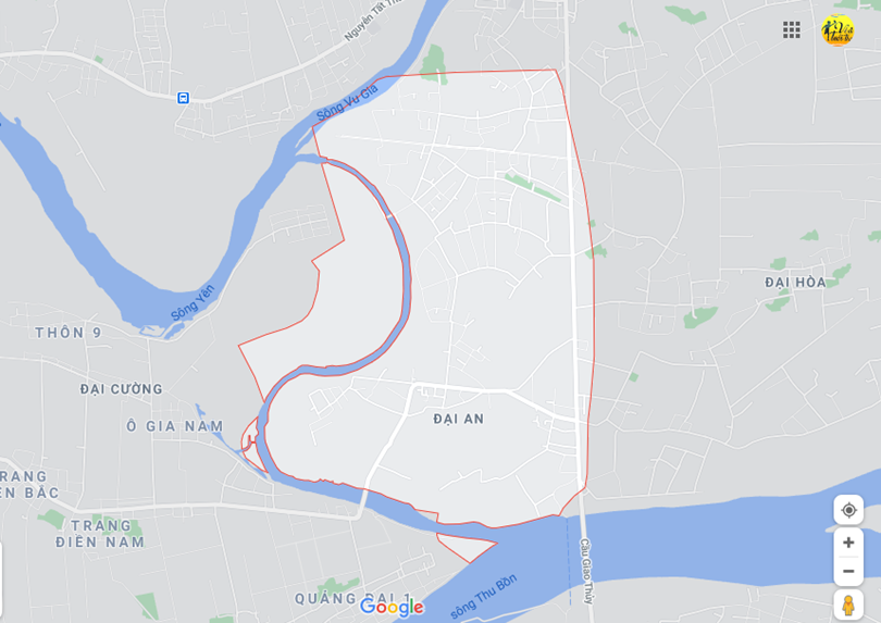 Hình ảnh vị trí địa lý tại Đại an, Đại lộc, Quảng nam​