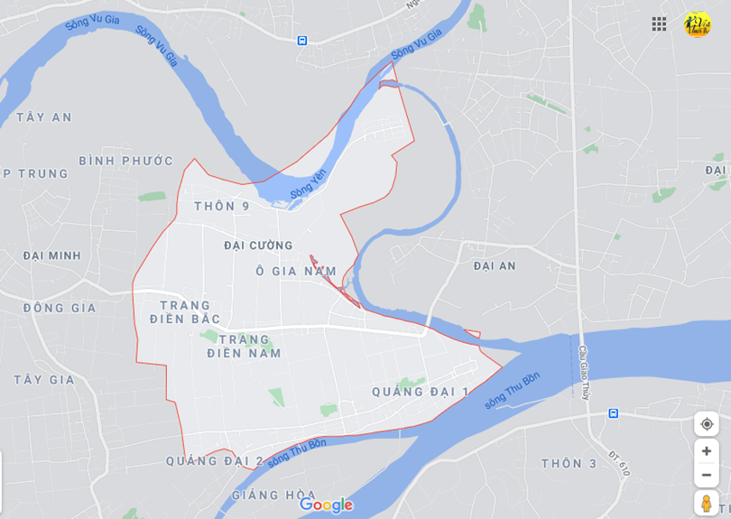 Hình ảnh vị trí địa lý tại Đại cường, Đại lộc, Quảng nam