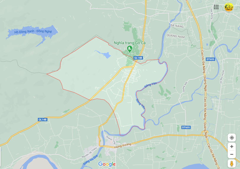 Hình ảnh vị trí địa lý tại Đại hiệp, Đại lộc, Quảng nam 