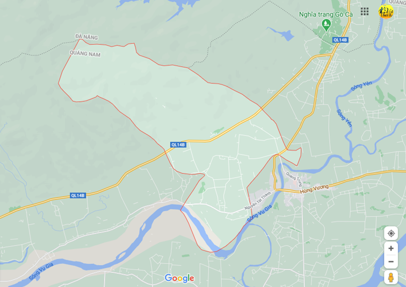 Hình ảnh vị trí địa lý tại Đại nghĩa, Đại lộc, Quảng nam 