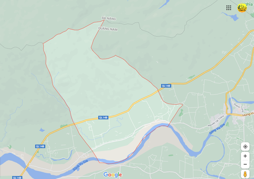 Hình ảnh vị trí địa lý tại Đại quang, Đại lộc, Quảng nam 