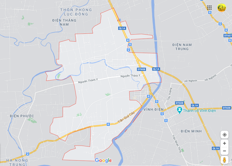 Hình ảnh vị trí địa lý tại Điện an, Điện bàn, Quảng nam