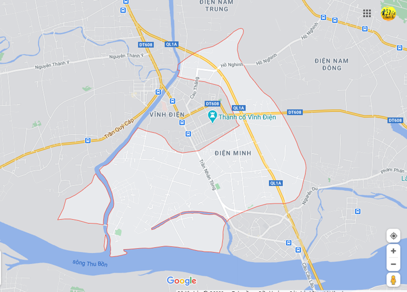 Hình ảnh vị trí địa lý tại Điện minh, Điện bàn, Quảng nam