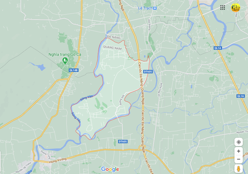 Hình ảnh vị trí địa lý tại Điện tiến, Điện bàn, Quảng nam