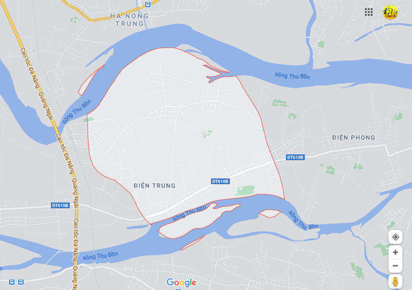Hình ảnh vị trí địa lý tại Điện trung, Điện bàn, Quảng nam 
