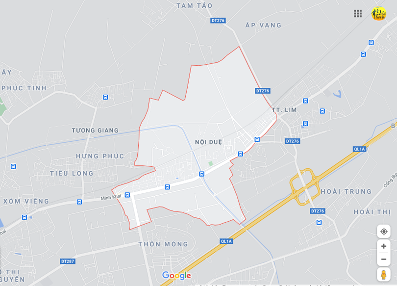 Hình ảnh vị trí địa lý tại Nội duệ, Tiên du, Bắc ninh