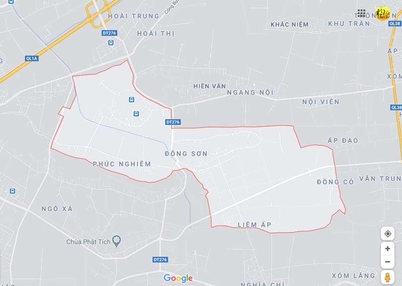 Hình ảnh vị trí địa lý tại Việt đoàn, Tiên du, Bắc ninh 