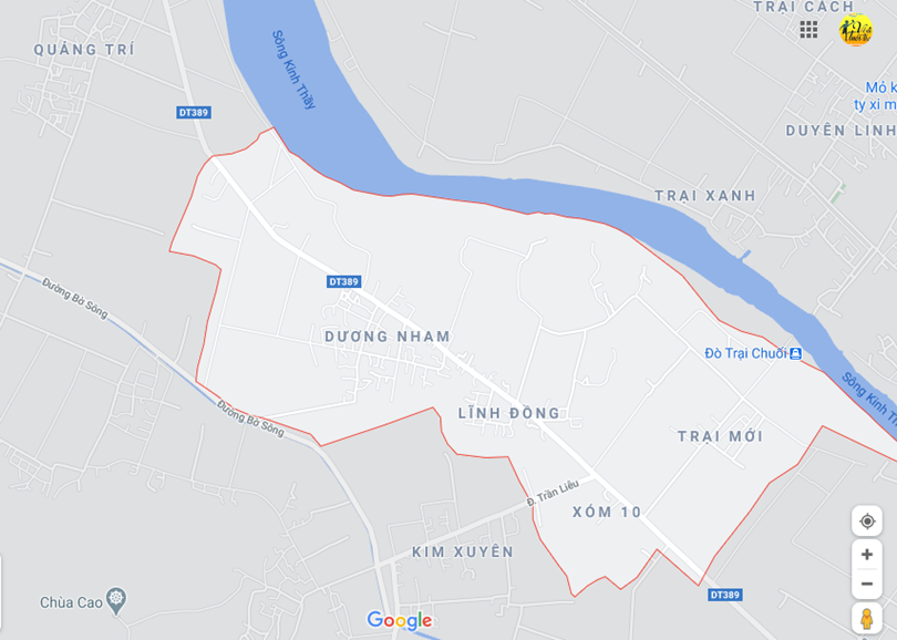 Hình ảnh vị trí địa lý tại Phạm mệnh, Kinh môn, Hải dương