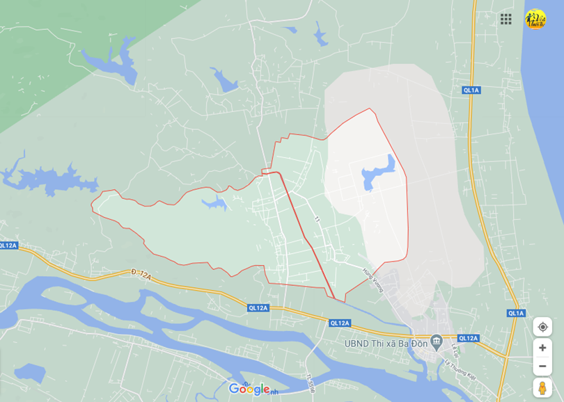 Hình ảnh vị trí địa lý tại Quảng phương, Quảng trạch, Quảng bình 