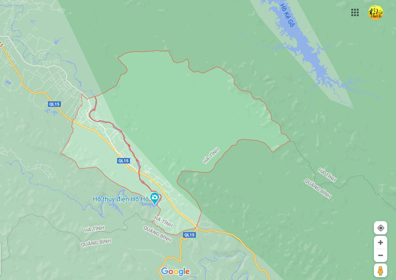 Ảnh vị trí địa lý tại Hương trạch, Hương khê, Hà tĩnh