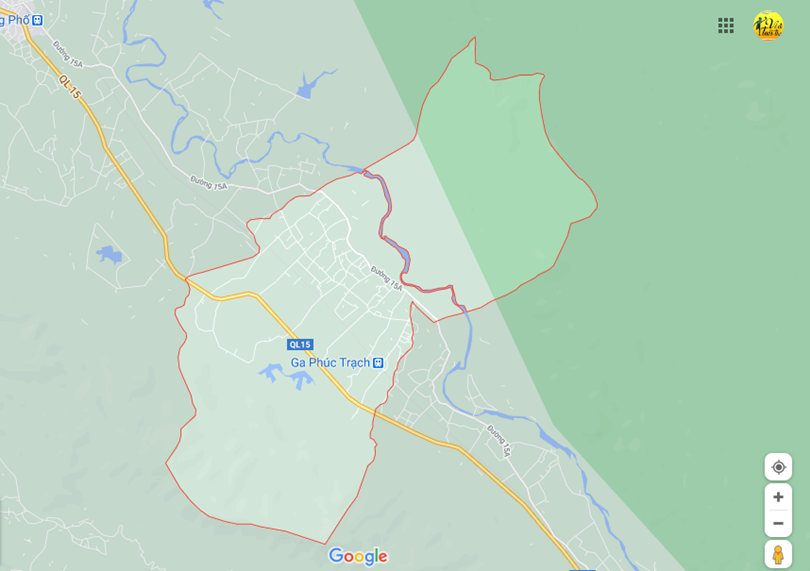 Ảnh vị trí địa lý tại Phúc trạch, Hương khê, Hà tĩnh