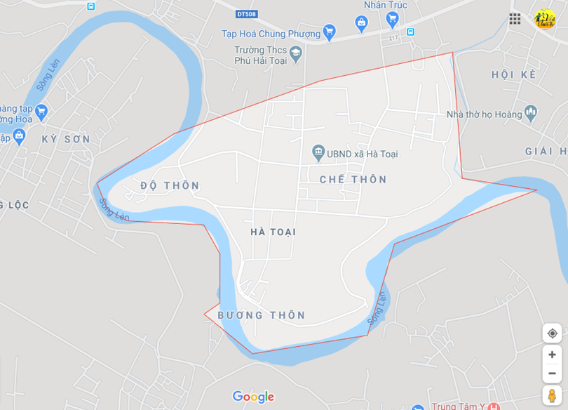 Hình ảnh vị trí địa lý tại Hà toại, Hà trung, Thanh hóa