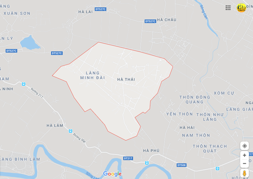 Hình ảnh vị trí địa lý tại Hà thái, Hà trung, Thanh hóa