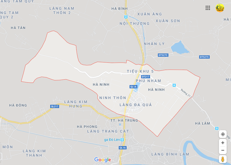Hình ảnh vị trí địa lý tại Hà ninh, Hà trung, Thanh hóa