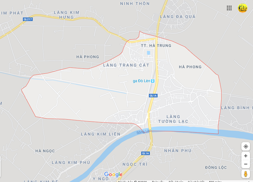 Hình ảnh vị trí địa lý tại Hà phong, Hà trung, Thanh hóa