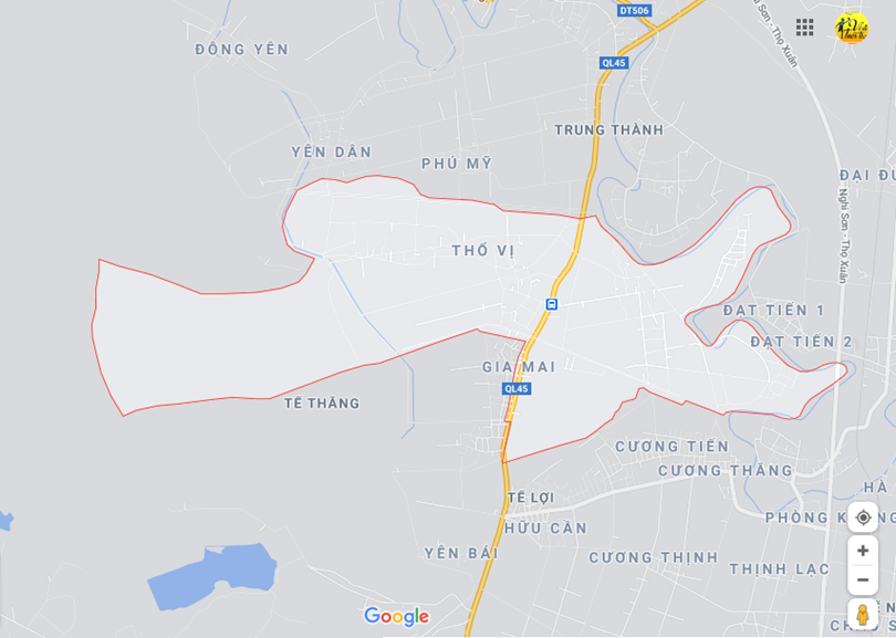  Vị trí địa lý tại Tế thắng, Nông cống, Thanh hóa
